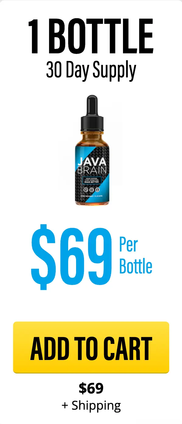 Java Brain coffee Buy 1 Bottle